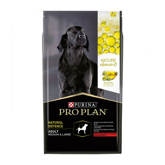 Pro Plan Natural Defence Sığır Etli Yetişkin Köpek Maması 10 Kg