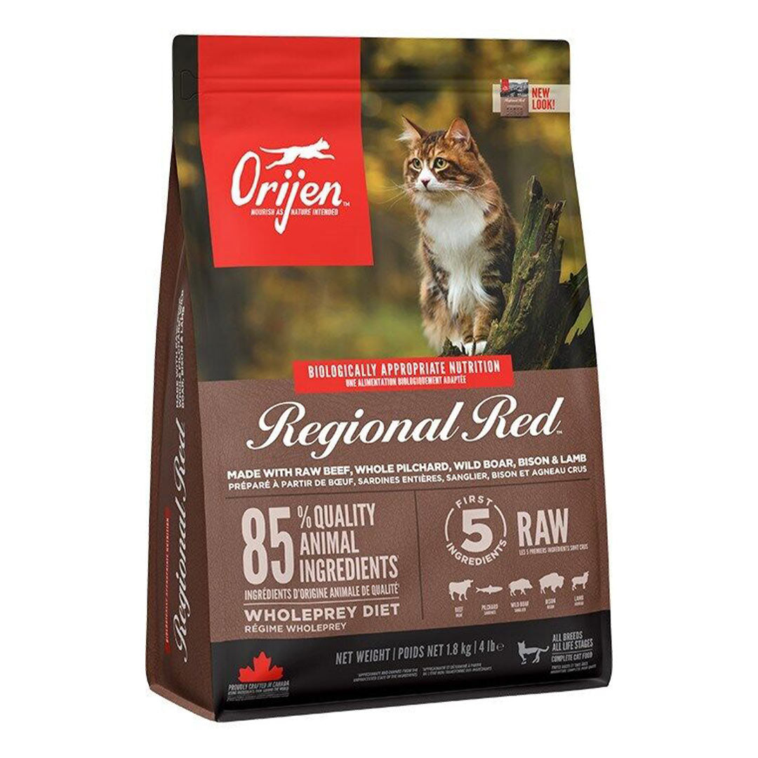 Orijen Regional Red Grain-Free Cat Food 1.8kg