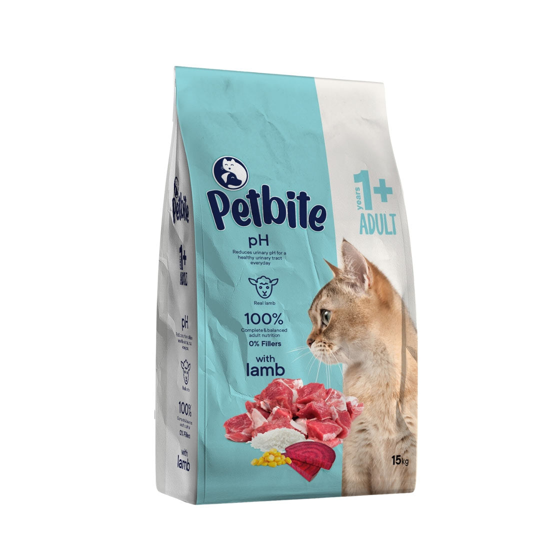 Petbite Adult Cat Food with Lamb 15 Kg