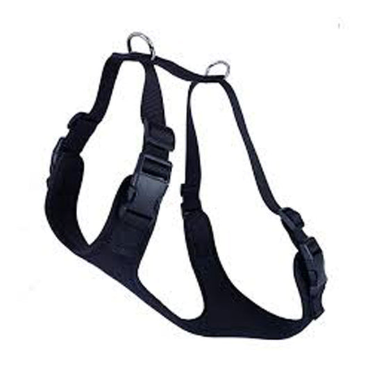 Doggie Airweave Black Dog Chest Collar Xlarge 2.5x65-75 Cm