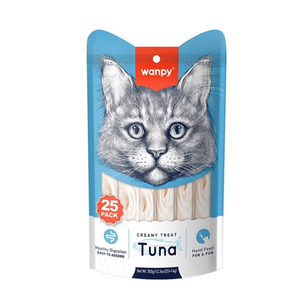 Wanpy Ton Balıklı Kremali Kedi Ödülü 25x14gr