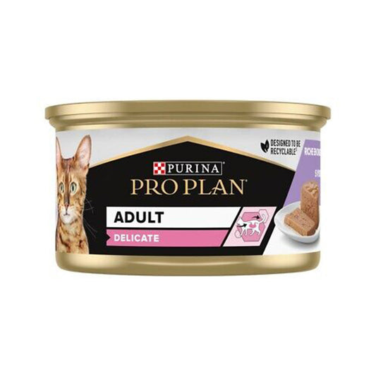 Proplan Delicate Pate Hindi Etli Yetişkin Kedi Konservesi 85gr