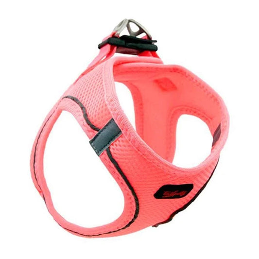 Tailpetz Neon Pink Air Mesh Dog Harness M 44-48 cm