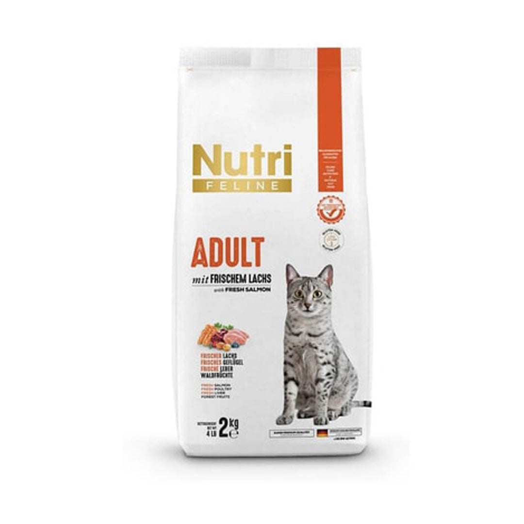 Nutri Feline Low Grain Gluten Free Salmon Adult Cat Food 2kg