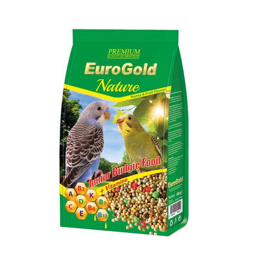 Eurogold Juvenile Budgie Food with Honey and Fruits 500 Gr