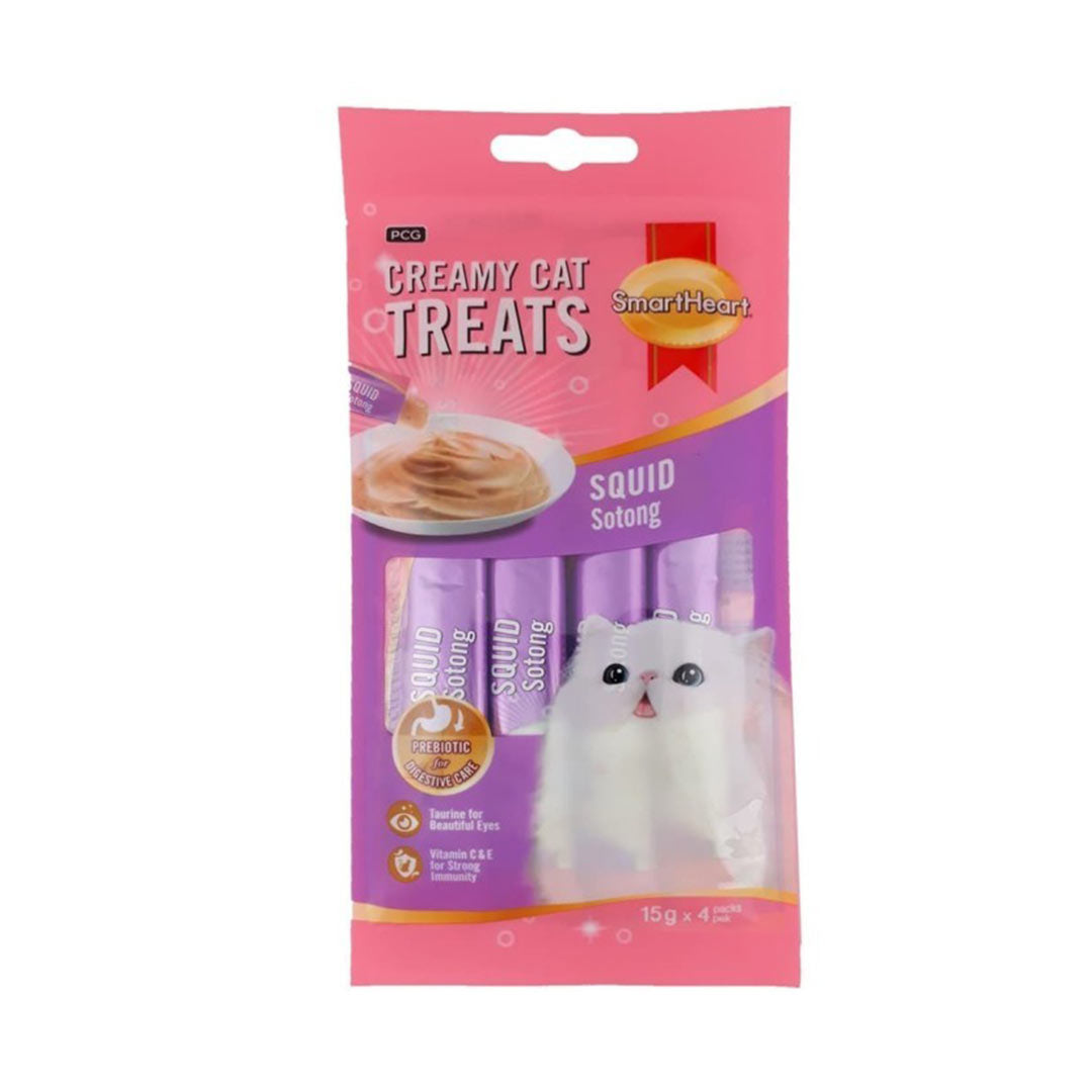 Smart Heart Kalamarlı Krema Kedi Ödülü 4x15 Gr