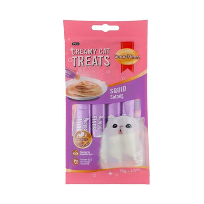 Smart Heart Kalamarlı Krema Kedi Ödülü 4x15 Gr