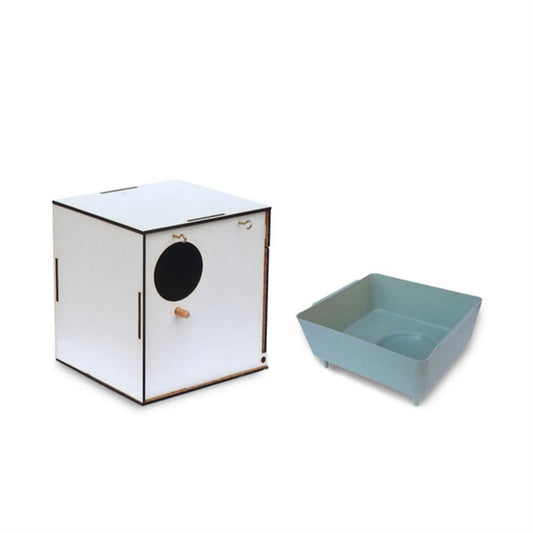 Fit Fly Lüx Folluklu Sultan Papağanı Yuvası 23 Cm