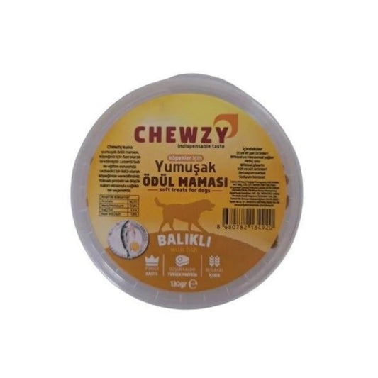 Chewzy Soft Treat For Dogs with Fish 130Gr