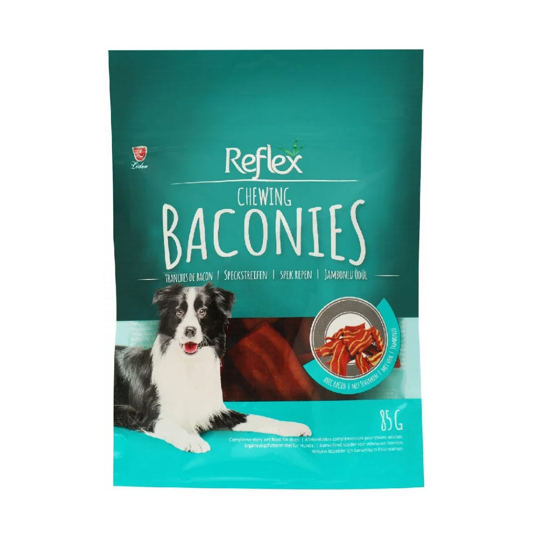 Reflex Bacon-Flavored Chewing Treat for Dogs 85g