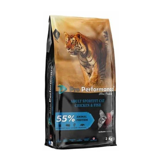 Pro Performance Sport Fit Chicken and Fish Adult Cat Food 2 Kg