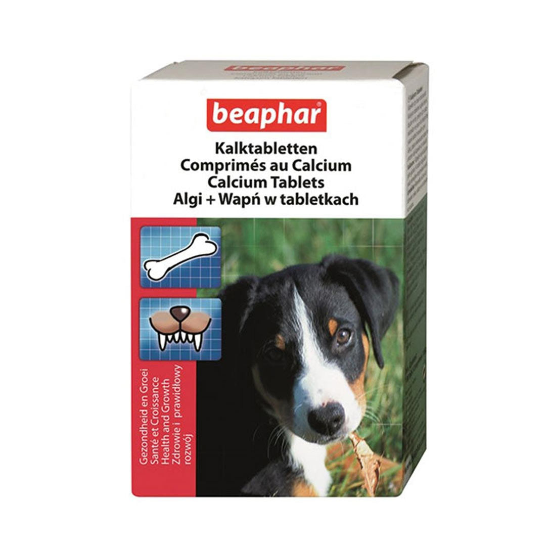 Beaphar Kalktabletten Kemik Gelişimi Sağlayan Köpek Kalsiyum Tableti 180 Adet