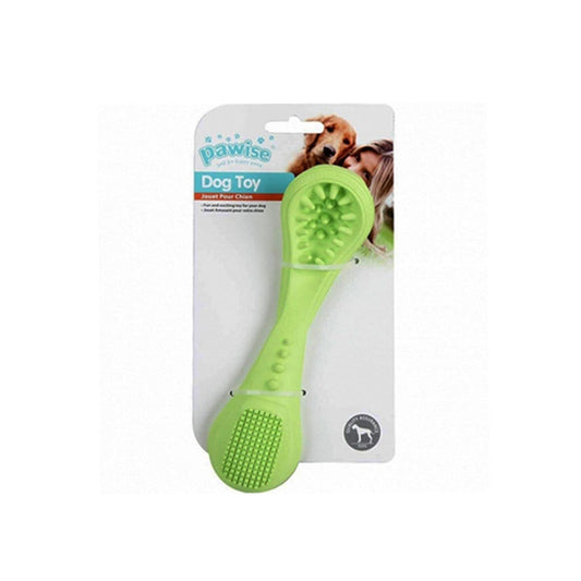 Pawise Serrated Tooth Cleaning Bone Dog Toy L