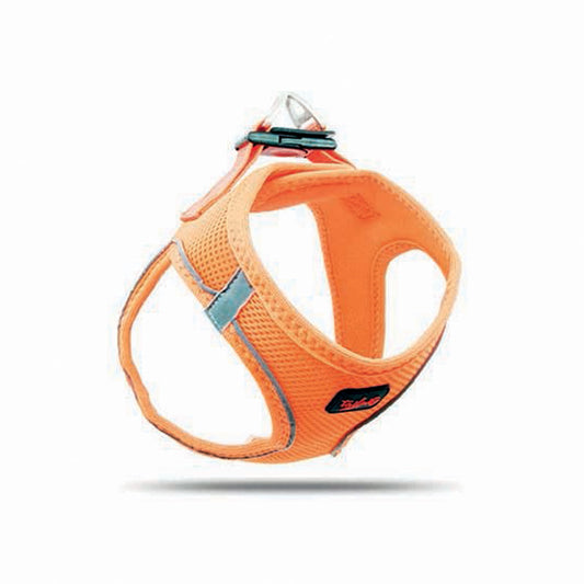 Tailpetz Air Mesh Neon Orange Dog Chest Harness 3XS