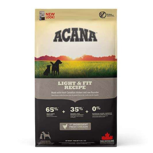 Acana Heritage Light & Fit Tahılsız Diyet Yetişkin Köpek Maması 2kg