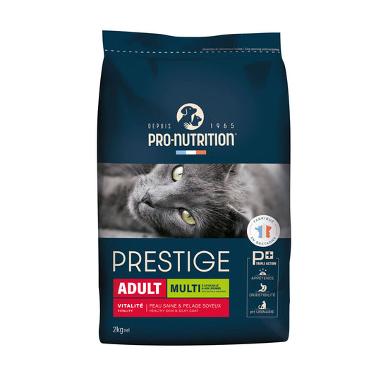 PRO-NUTRITION Prestige Multi Kümes Hayvanlı Yetişkin Kedi Maması 2kg