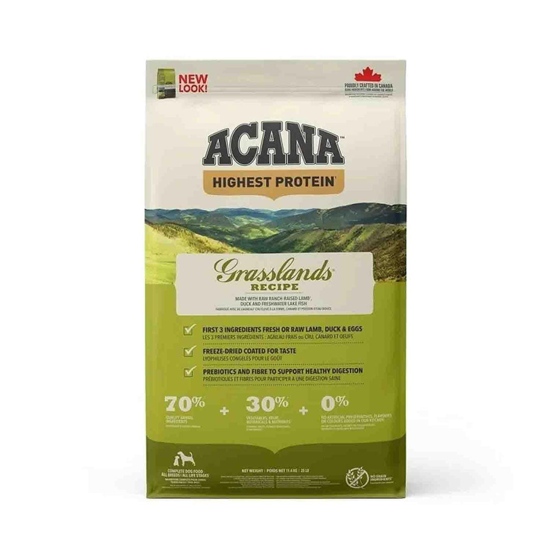 Acana Regionals Grasslands Grain-Free Dog Food All Breeds and Life Stages 11.4 Kg