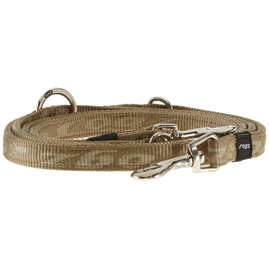 Rogz Alpinist Multifunction Gold Dog Leash M