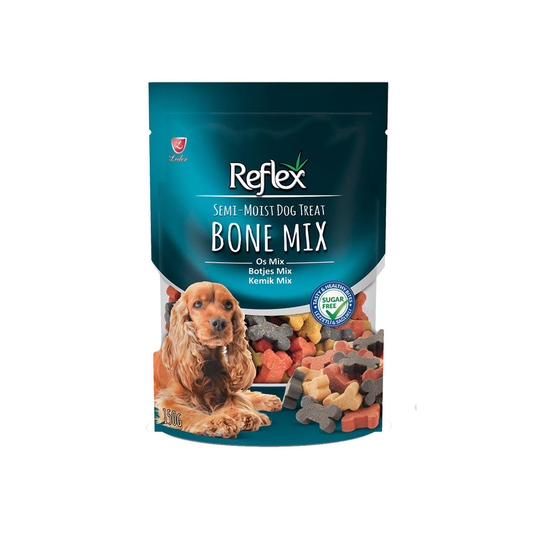 Reflex Bone Mix Soft Dog Treat 150g