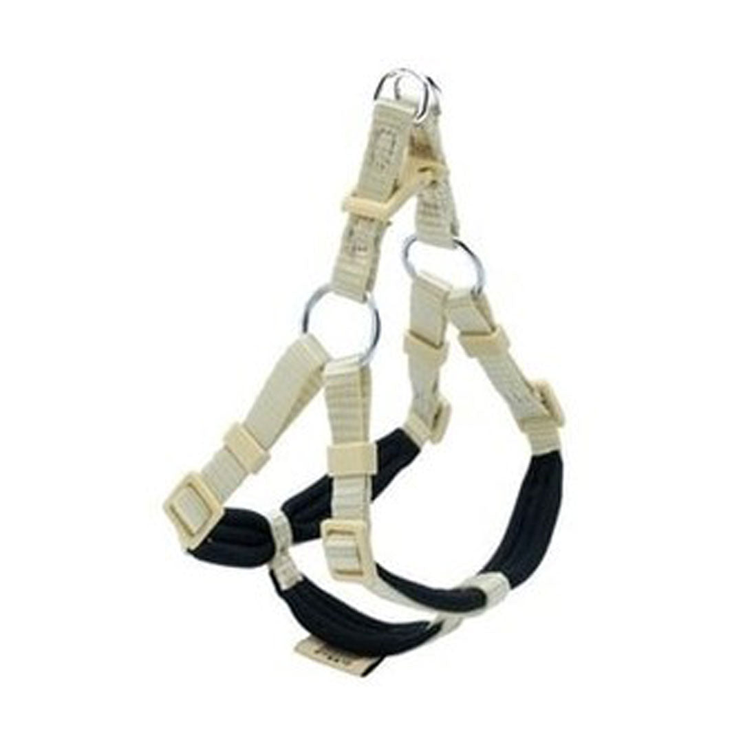 Doggie Handmade Ronin Model Khaki Dog Harness from Comfy Fabric - L-2x55-65cm