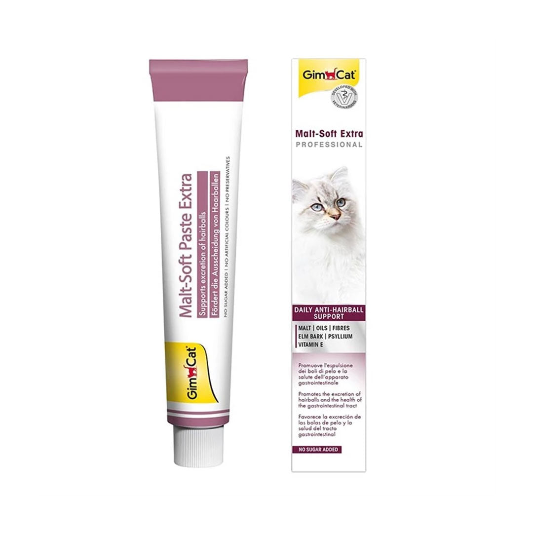 GimCat Malt-Soft Extra Hairball Control Cat Paste 100g