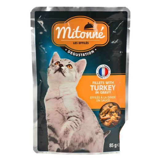 Mitonne Hindili Fileto Kedi Maması 85g