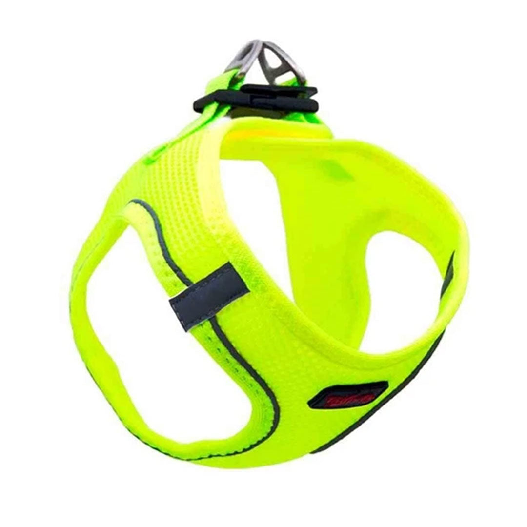 Tailpetz Neon Lime Air Mesh Dog Harness Size 3XS