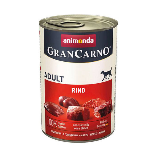 Animonda Gran Carno Adult Dog Wet Food with Beef 400gr