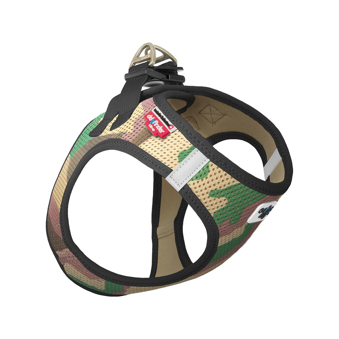 Curli Vest Air-Mesh Camo Dog Chest Harness 2XS