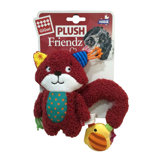 Gigwi Friendz Sesli Peluş Sincap Köpek Oyuncağı