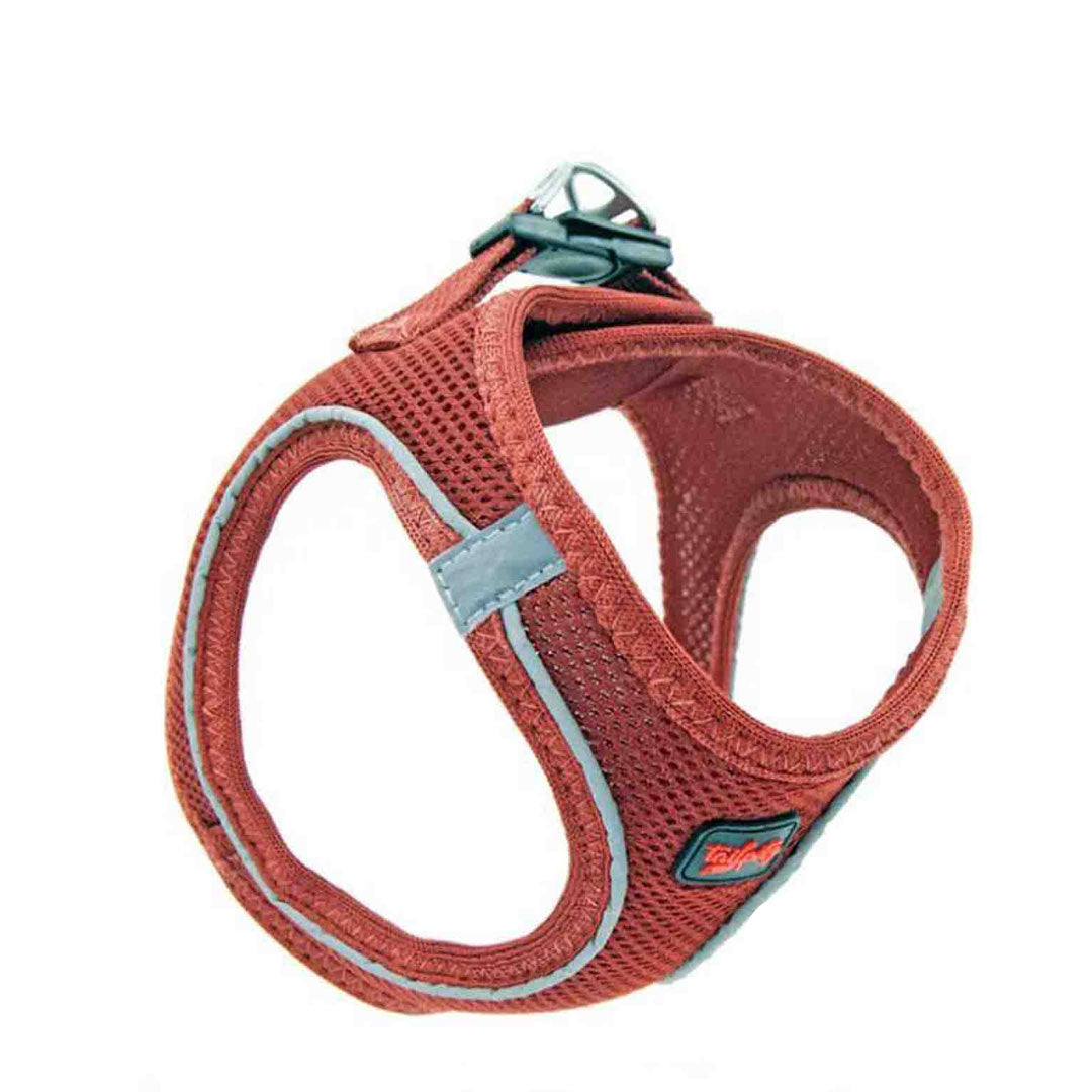 Tailpetz Air-Mesh Claret Chest Harness XS