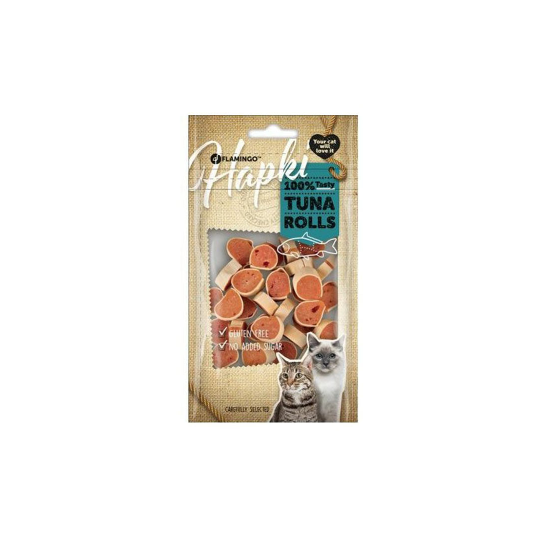 Flamingo Hapki Tuna Fish Sushi Roll Cat Treat 50gr