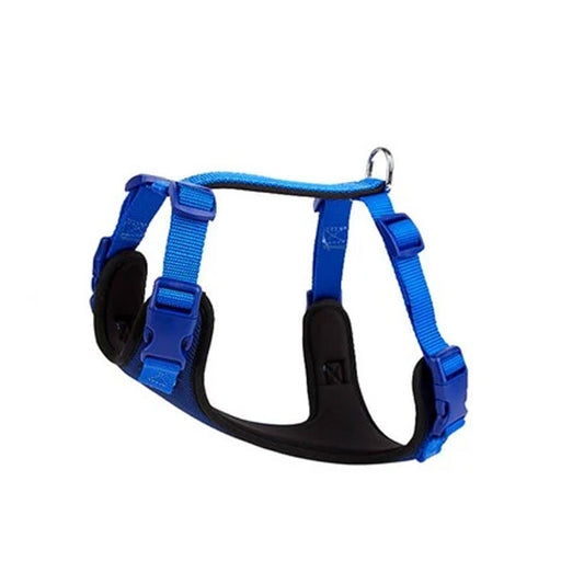 Handmade Royal Blue Dog Collar from Doggie, Air Weaving, Size: L-2x55-65cm