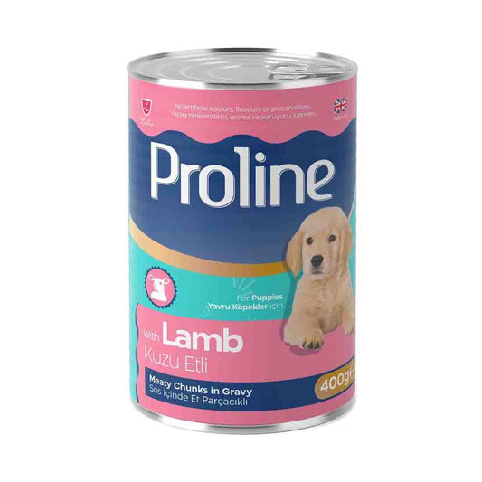 Proline Sos İçinde Parça Kuzu Etli Yavru Köpek Konservesi 400 gr