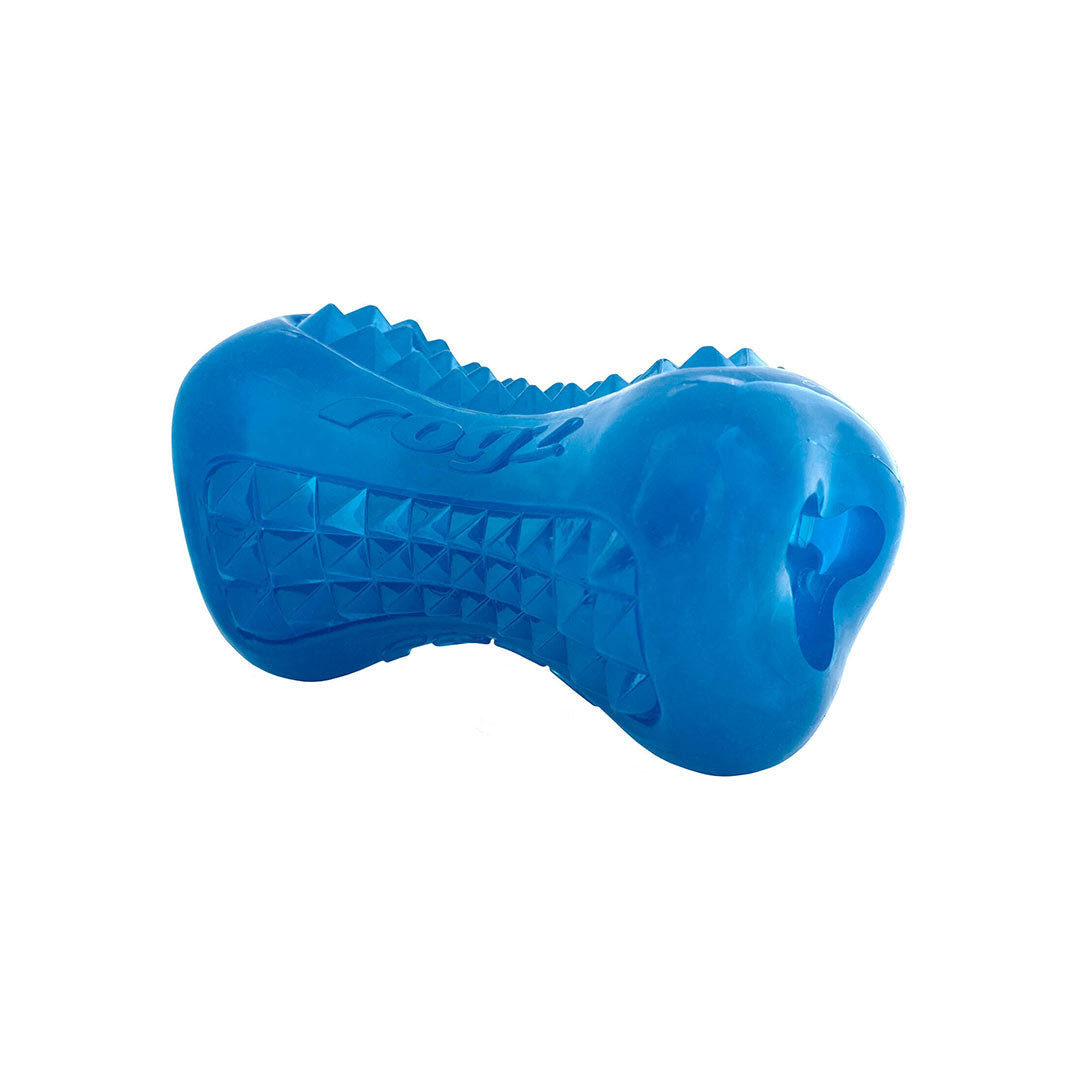 Rogz Yumz Treat Dispensing Small Blue Dog Toy  8,8x4,8 cm 