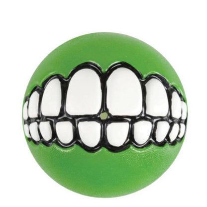 كرة لعب للكلاب الخضراء من روجز تويز جرينز مع حجرة مكافآت، مقاس كبير 7.8 سم