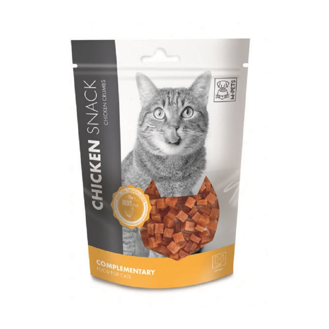 M-Pets Crumbs Tavuklu Kedi Ödülü 80gr