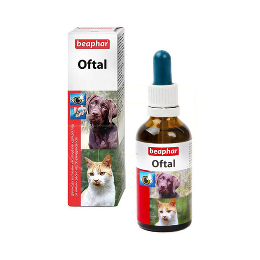 Beaphar Oftal Kedi ve Köpek Göz Temizleme Losyonu 50 ml