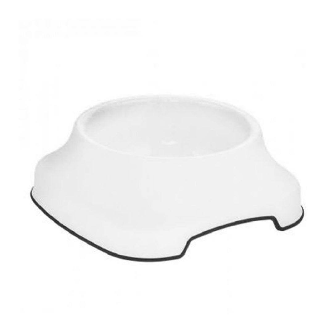 Oripet White Plastic Food Bowl 2Lt 28x28x10.5 Cm