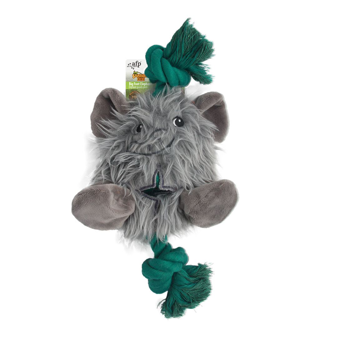 Afp Safari Koca Ayak Peluş Fil İpli Köpek Oyuncağı