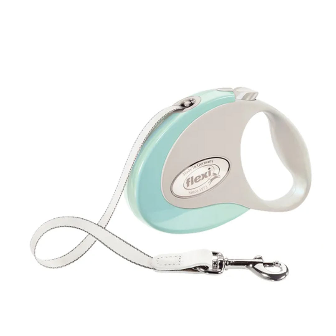 Flexi Style Automatic Mint Green Retractable Dog Leash 3M Small