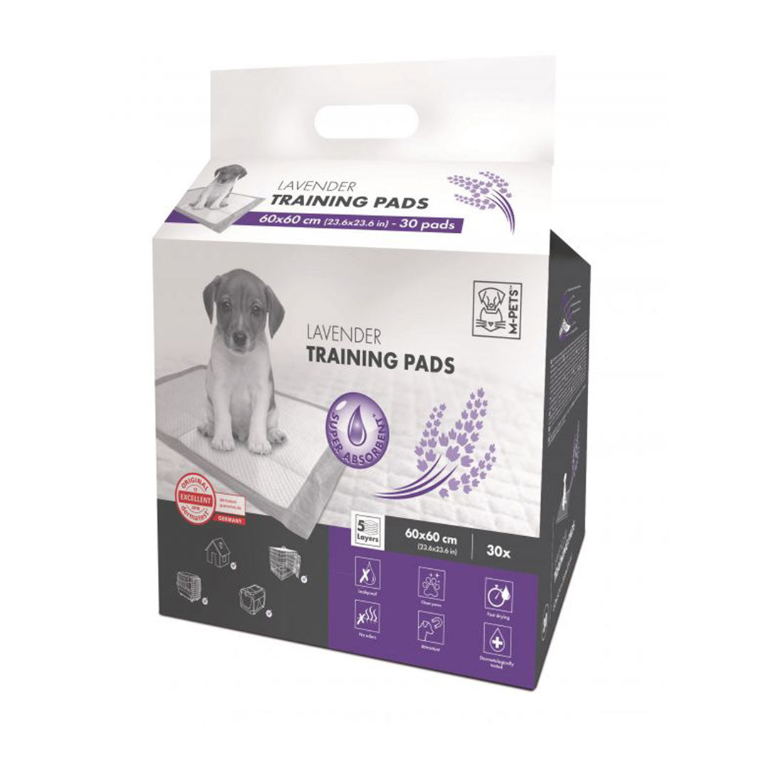 M-Pets Lavender Scented Dog Pee Training Pad 60x60 30 pack