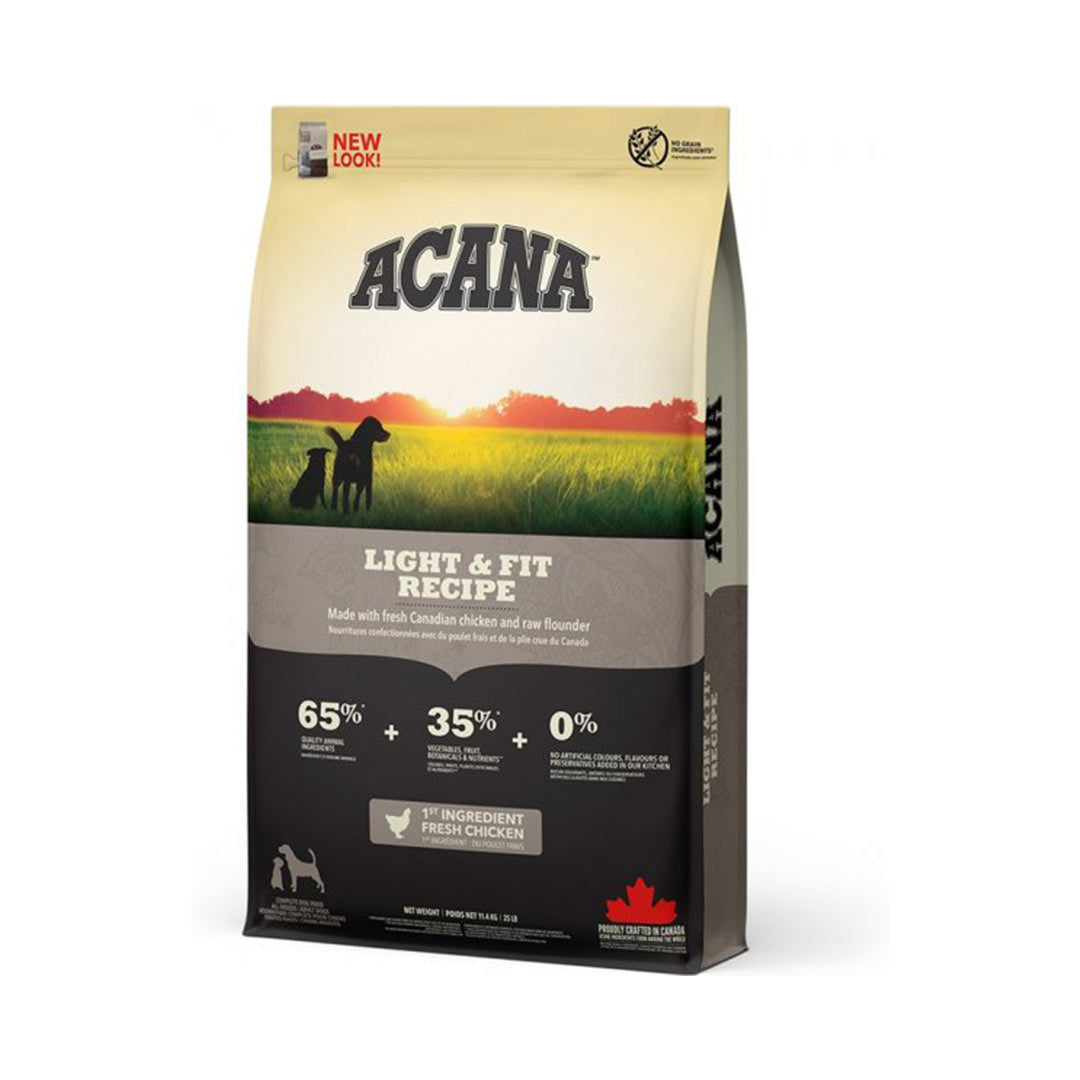 Acana Light & Fit Tahılsız Yetişkin Köpek Maması 11,4kg