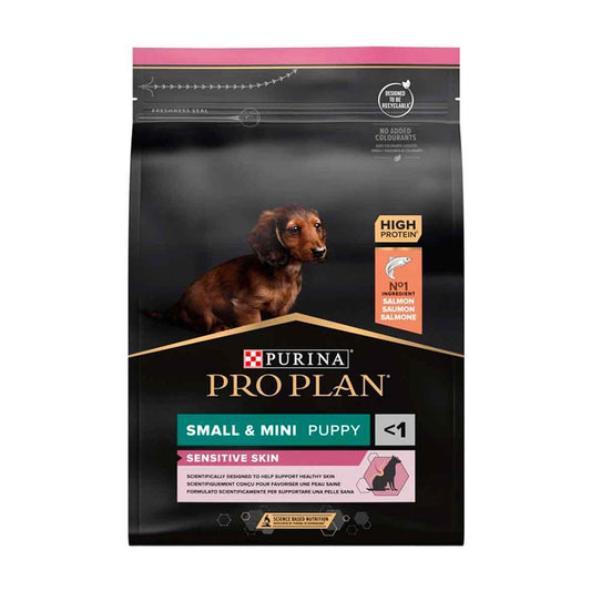 Proplan Sensitive Small Breed Puppy Dry Dog Food With Salmon 3 Kg