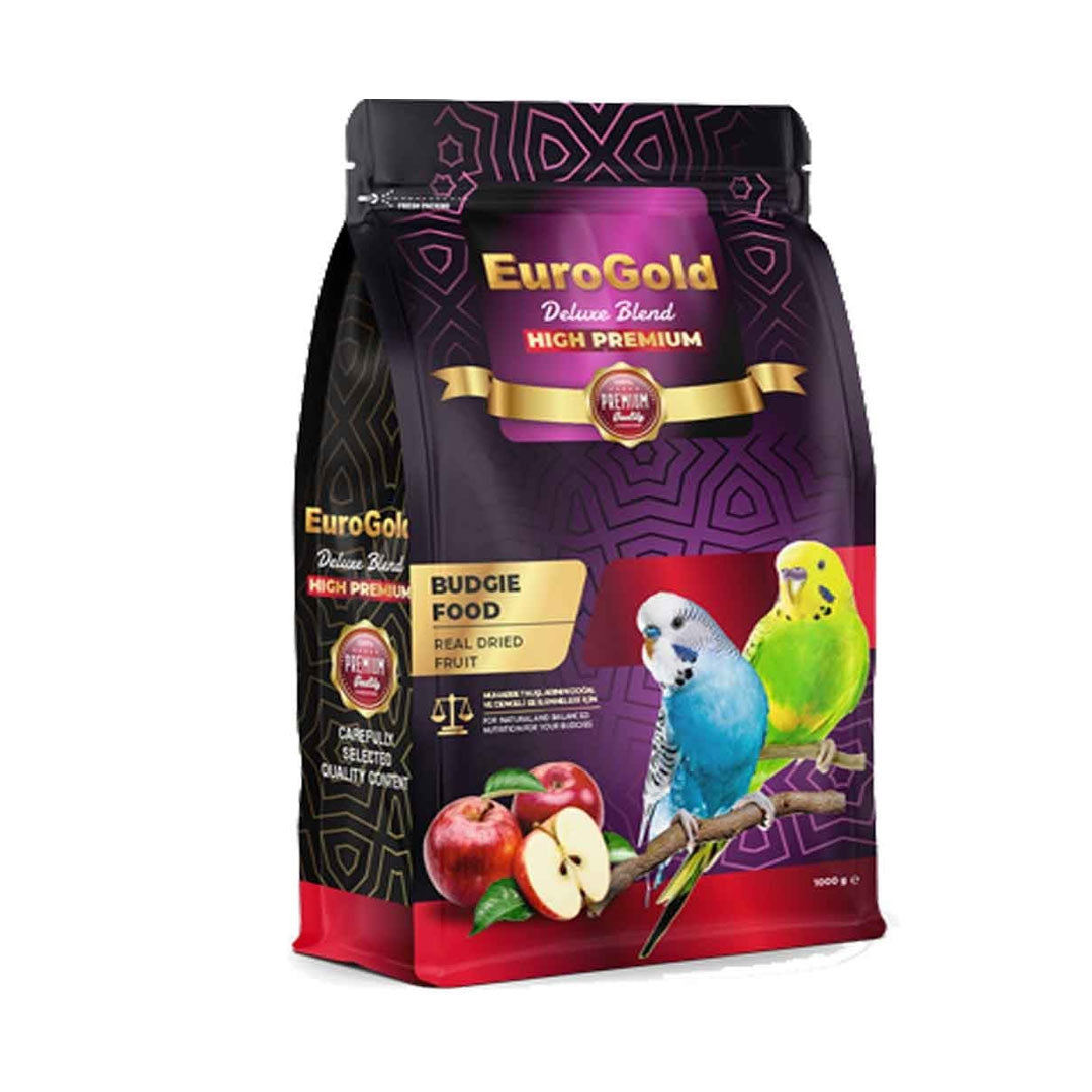 EuroGold Deluxe Blend Gerçek Elmalı Premium Muhabbet Yemi 1kg