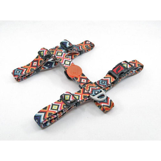 Tailpetz H-tip Ethnic Orta ve Büyük Irk Köpek Göğüs Tasması L