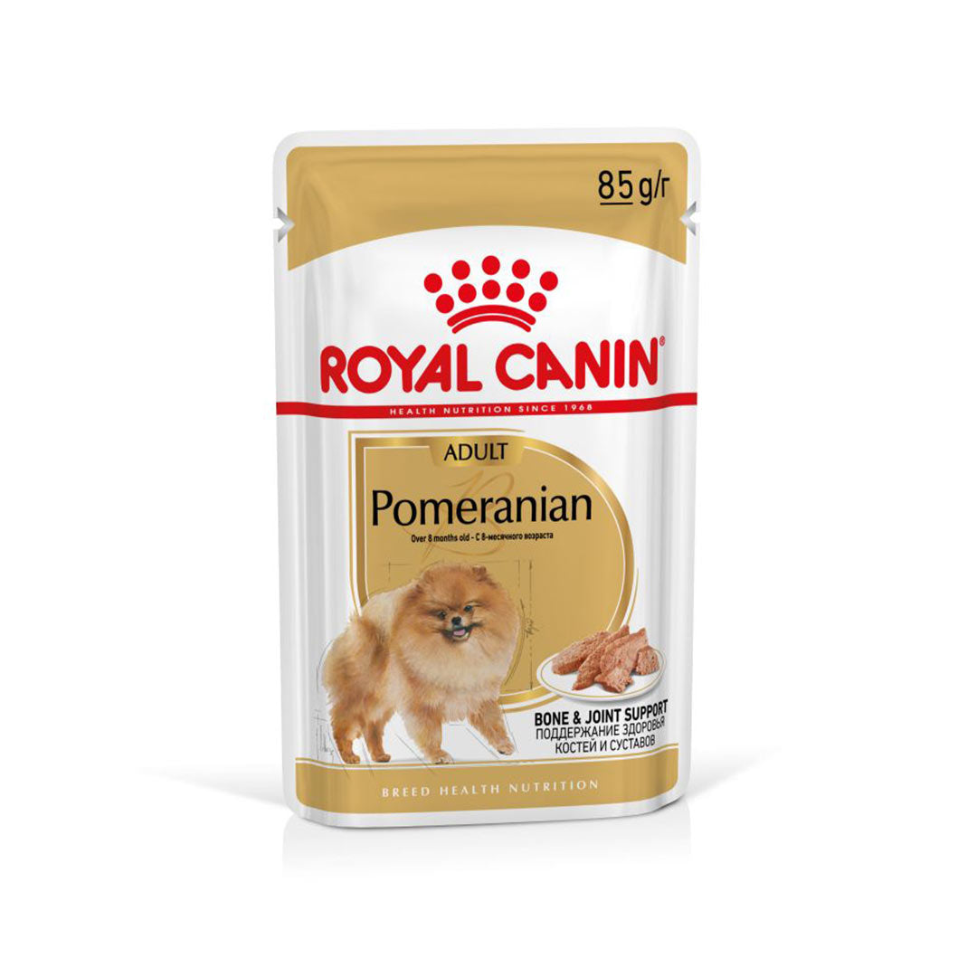 Royal Canin Pouch Pomeranian Irkı Özel Yetişkin Yaş Köpek Maması 85 Gr