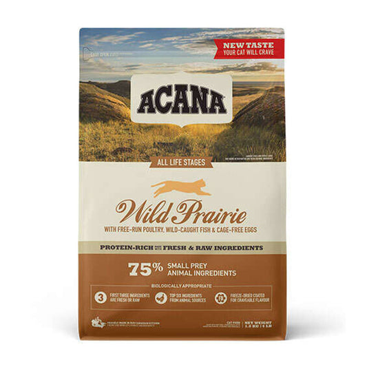 Acana Wild Prairie Tavuklu ve Balıklı Tahılsız Kedi Maması 1.8kg