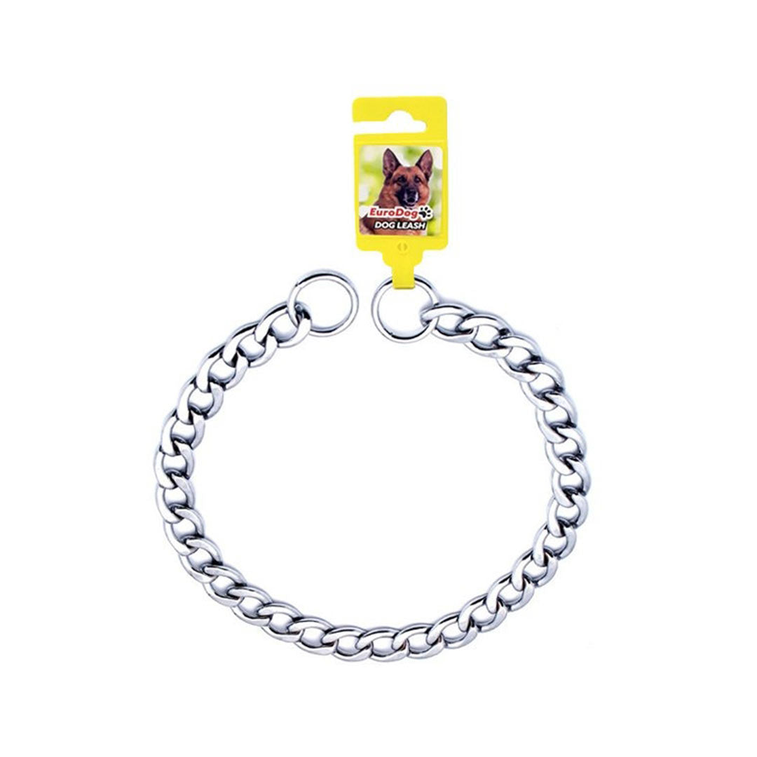 EuroDog Chain Choke Dog Collar 2.5 mm 50 cm