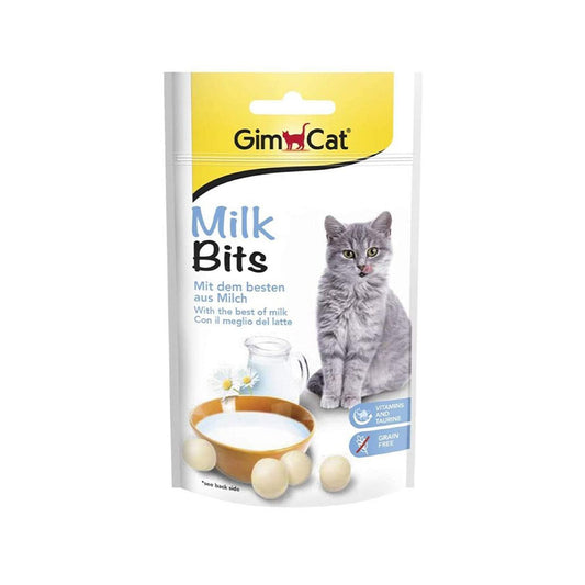 Gimcat Milk Bits Sütlü Taurinli Kedi Ödül Tableti 40gr